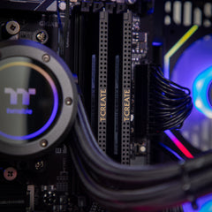 Abyssal LUX RTX 5090 Ryzen 7 9800X3D Gaming PC - BLACK