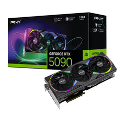 PNY GeForce RTX™ 5090 ARGB EPIC-X RGB™ Overclocked Triple Fan