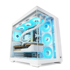 Agility MASTER RTX 5090 Ryzen 9 9900X3D Gaming PC - WHITE