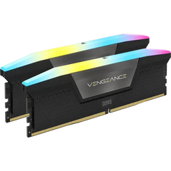 Corsair VENGEANCE RGB 6200MHz 32GB (2x16GB) C36 DDR5 (INTEL XMP) Black